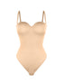 Wholesale One-Piece Underwire Strap Removable Waist And Abdomen Shaping Thong Bodysuit